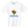 T-Shirt with BGT Info Logo